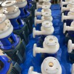 Pump Casing and Impeller Housing, made from PVDF